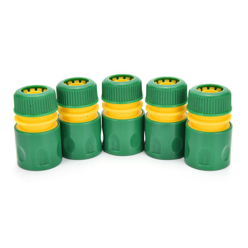 34mm 1 2  Hose Pipe Fitting Set Quick Yellow Water Connector GREEN 1Pc